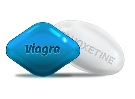 VIAGRA WITH FLUOXETINE